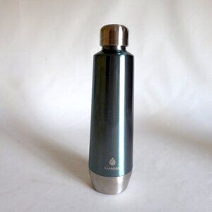NEW MANNA MODA 18 OUNCE STAINLESS STEEL DOUBLE WALL WATER BOTTLE THERMOS